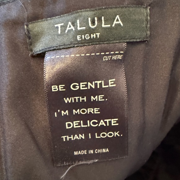 Aritzia lace strapless dress - black - Picture 5 of 7